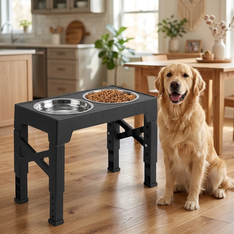 Comedouro elevado ajustável pa - Royal Canin Food Medium avaliação e preço